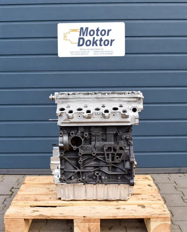 Motorblock mit aufgearbeitetem Zylinderkopf