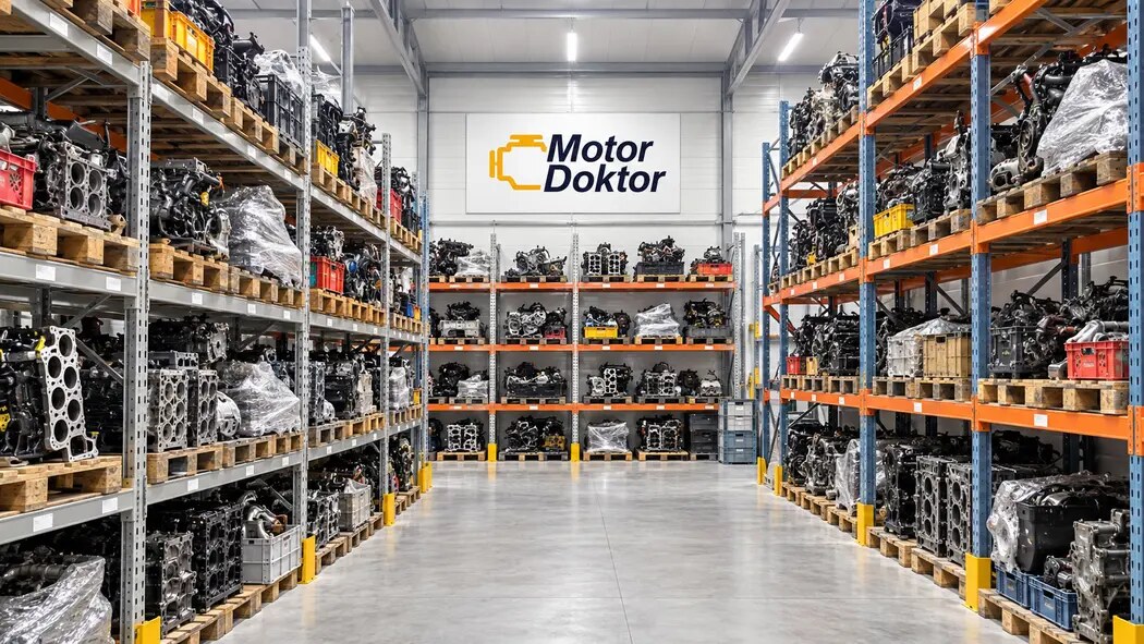 Geordnetes MotorDoktor Motorenlager